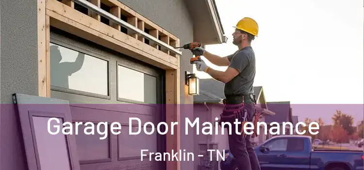 Garage Door Maintenance Franklin - TN
