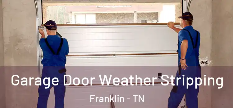  Garage Door Weather Stripping Franklin - TN