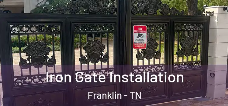 Iron Gate Installation Franklin - TN